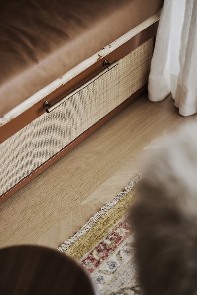 Armac Martin brass cabinet pull from The English Tapware Company. 