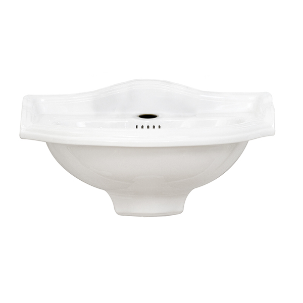 Edwardian 630mm basin 1 tap hole