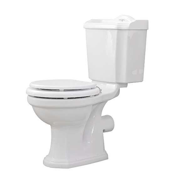 Perrin & Rowe Edwardian closecoupled toilet Cistern & rear outlet