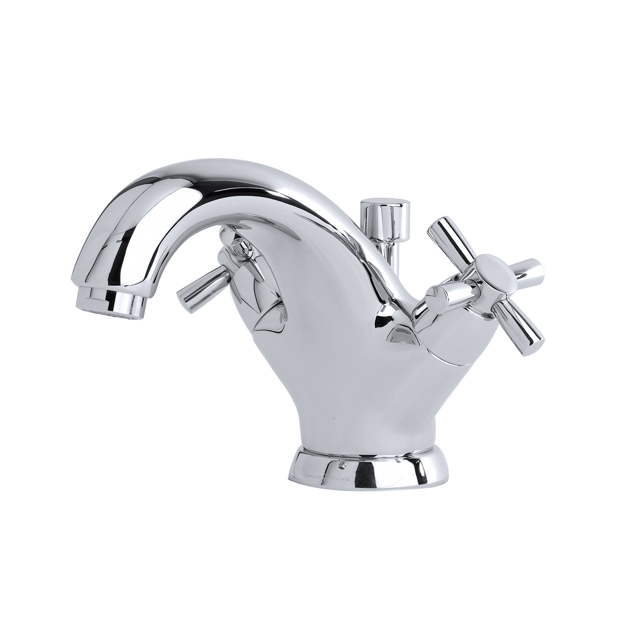 Perrin & Rowe - Contemporary monobloc basin mixer with crossheads | The ...