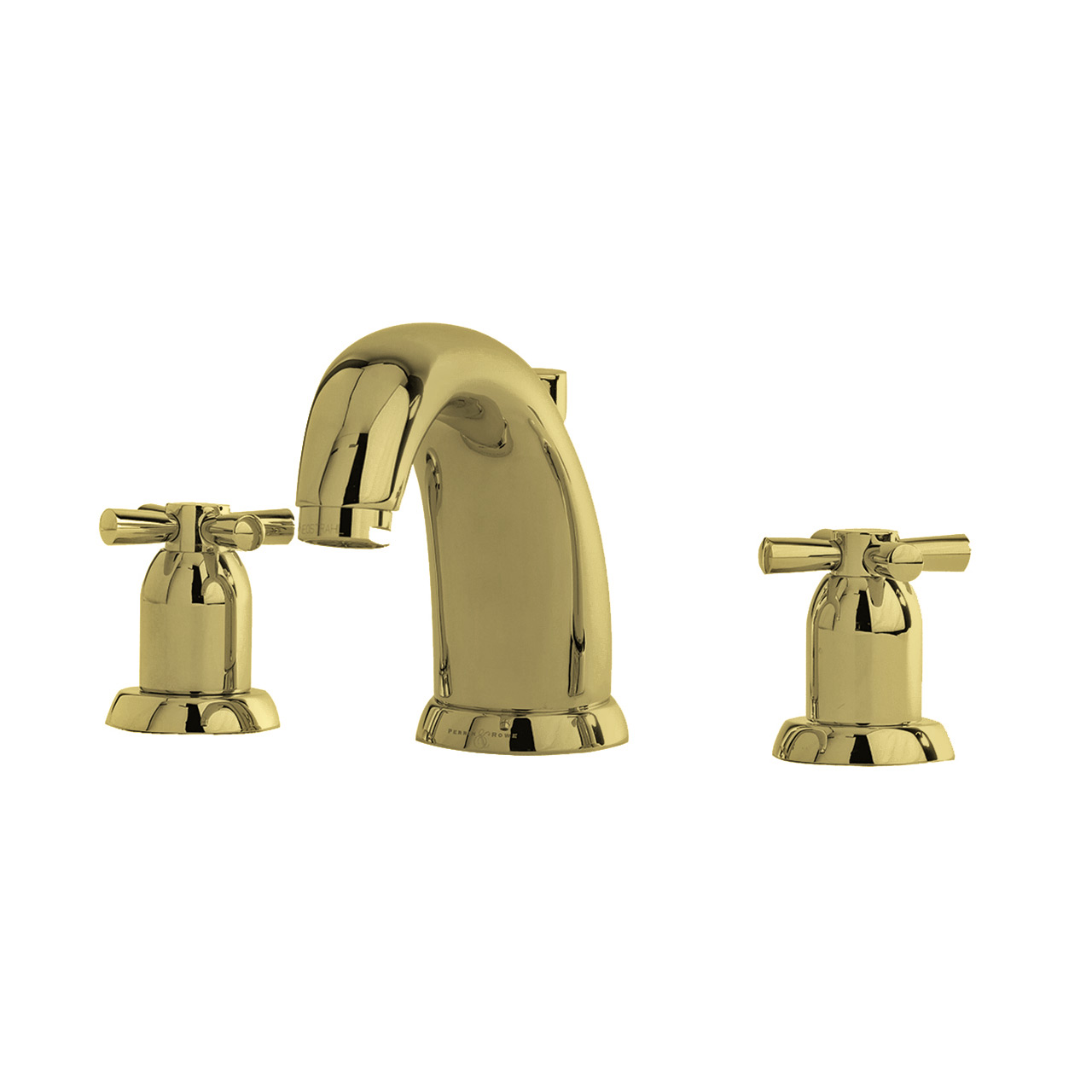 Langbourn 3 hole basin mixer with high spout & crosshead taps