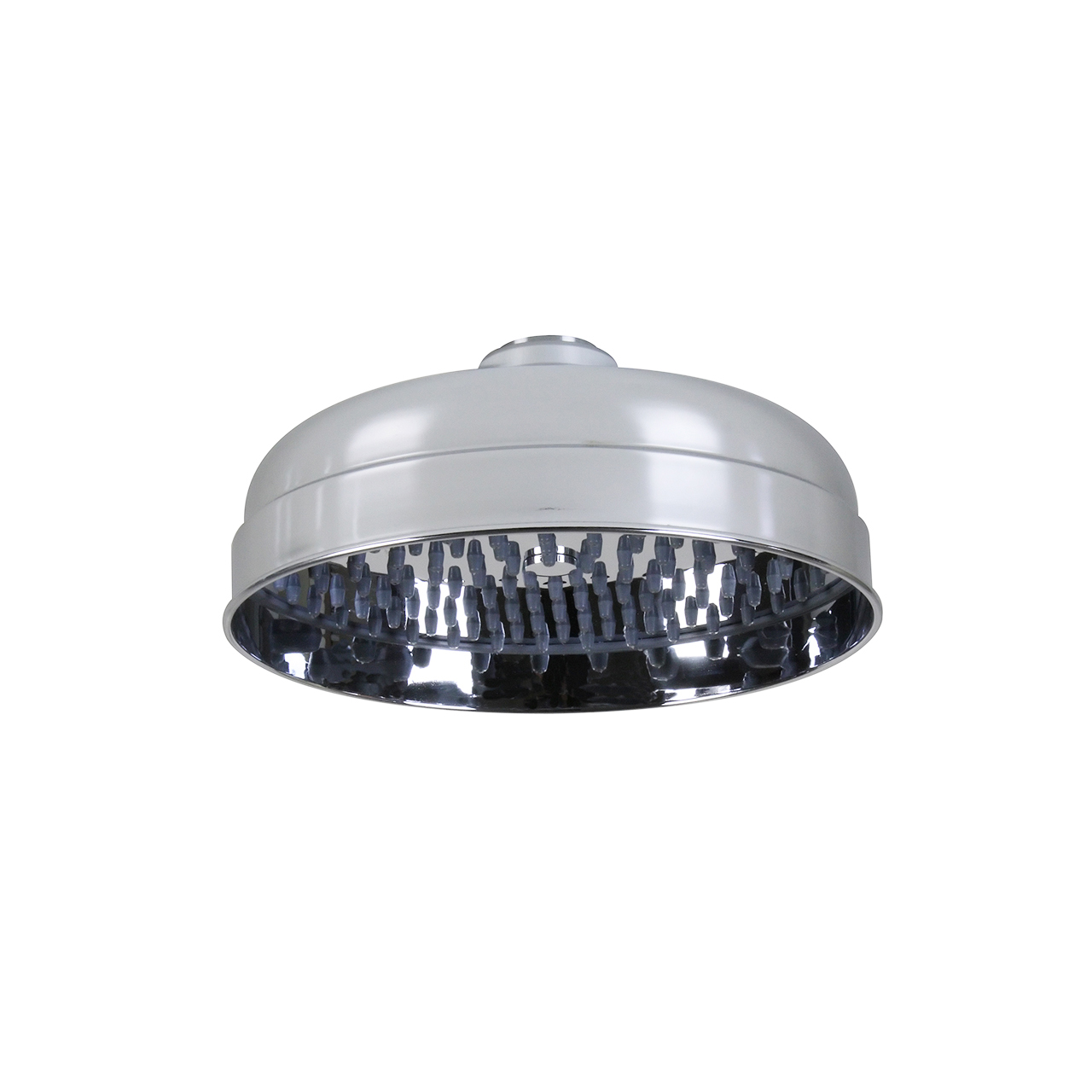 200mm shower rose with easy clean plate