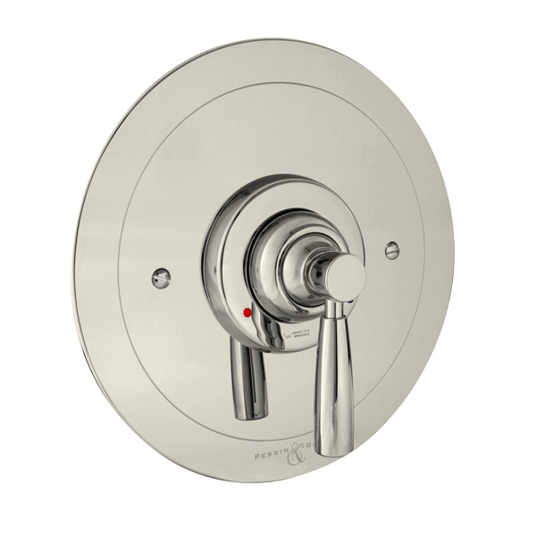 Langbourn single lever shower mixer with pressure balance valve
