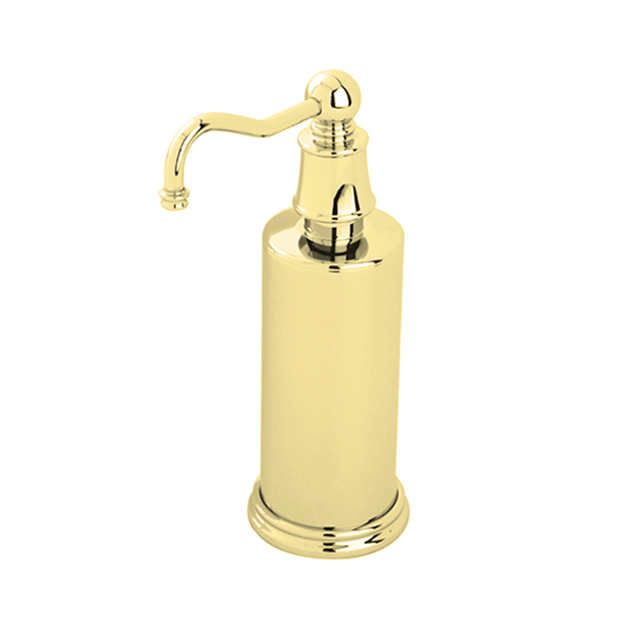 Brass sales soap dispenser