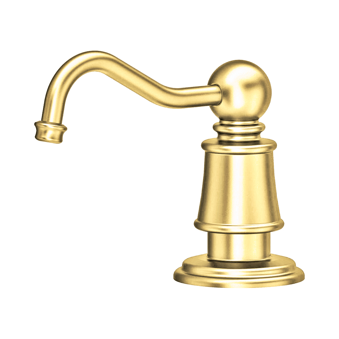 Country bench mounted soap dispenser