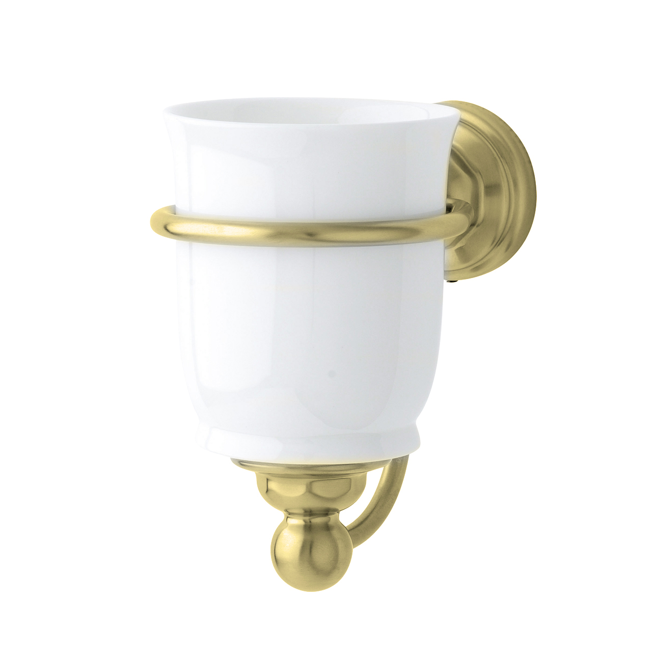 Single tumbler in holder