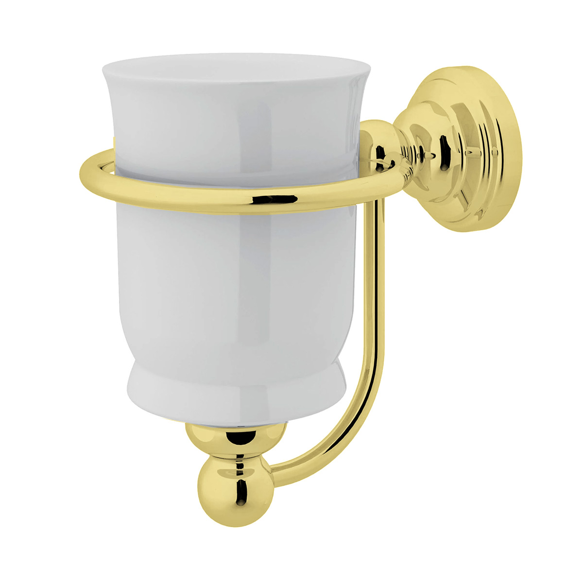 Single tumbler in holder