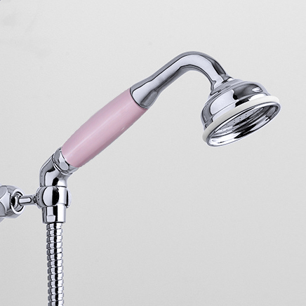 Rockwell angled handshower with hose