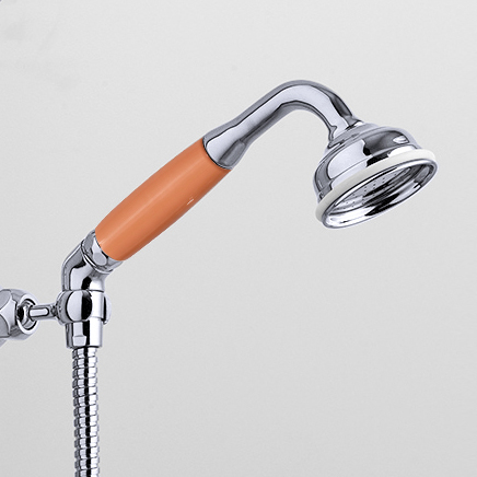 Rockwell angled handshower with hose