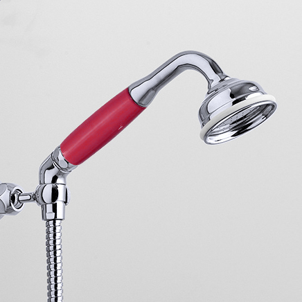 Rockwell angled handshower with hose