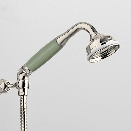 Rockwell angled handshower with hose