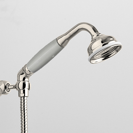 Rockwell angled handshower with hose