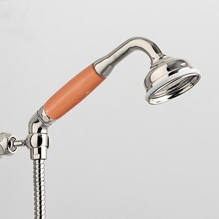 Rockwell angled handshower with hose