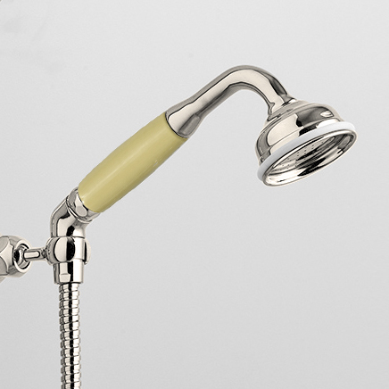 Rockwell angled handshower with hose