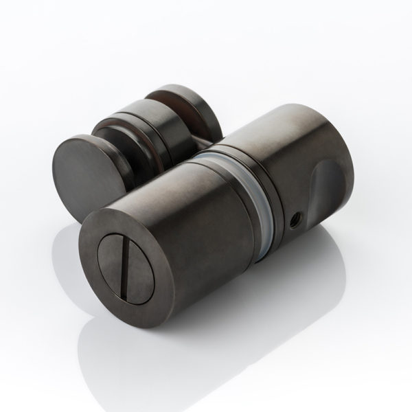 Arnold solid brass privacy lock for glass shower doors