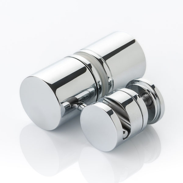 Arnold solid brass privacy lock for glass shower doors