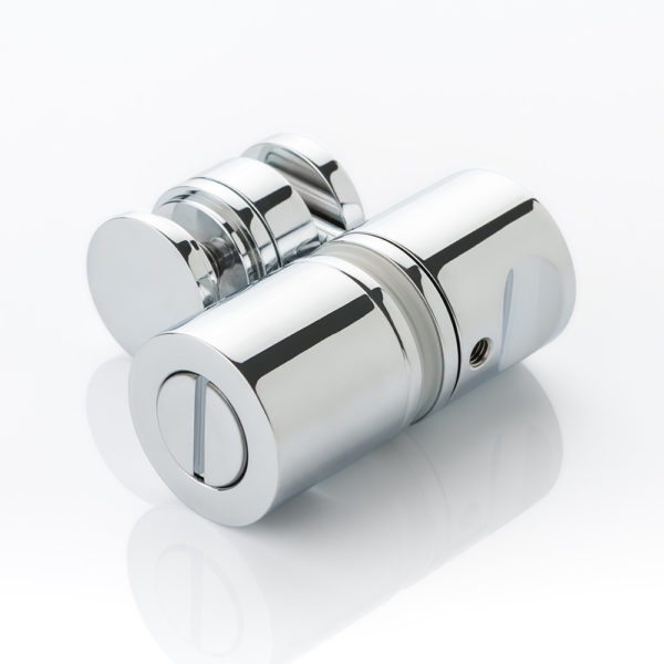 Arnold solid brass privacy lock for glass shower doors