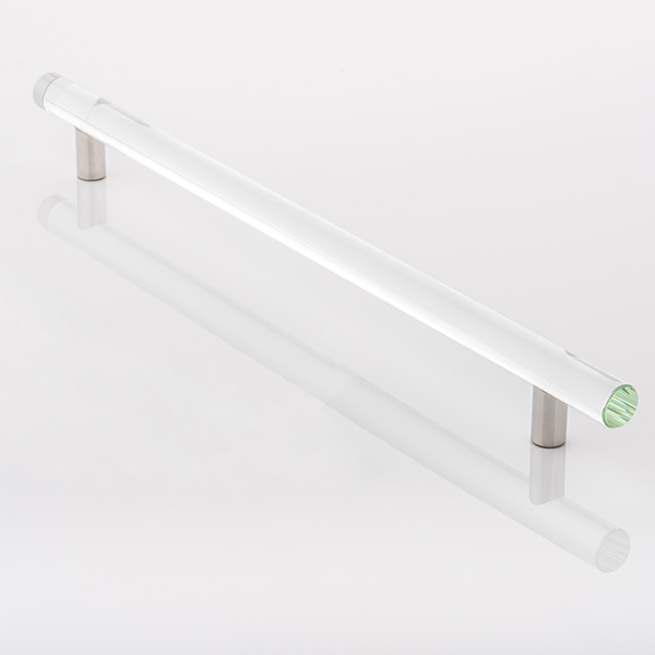 Solid Glass Cabinet Handle 400mm