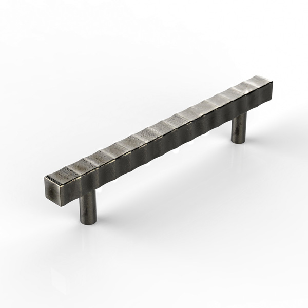 Fly press solid brass cabinet handle 