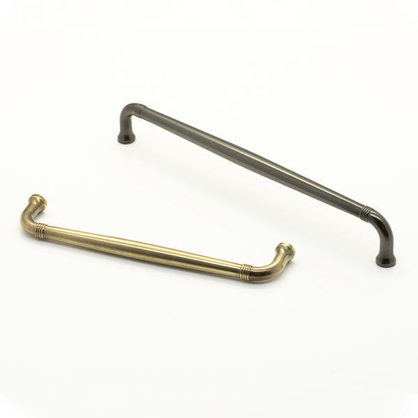 Hurleigh solid brass cabinet handle
