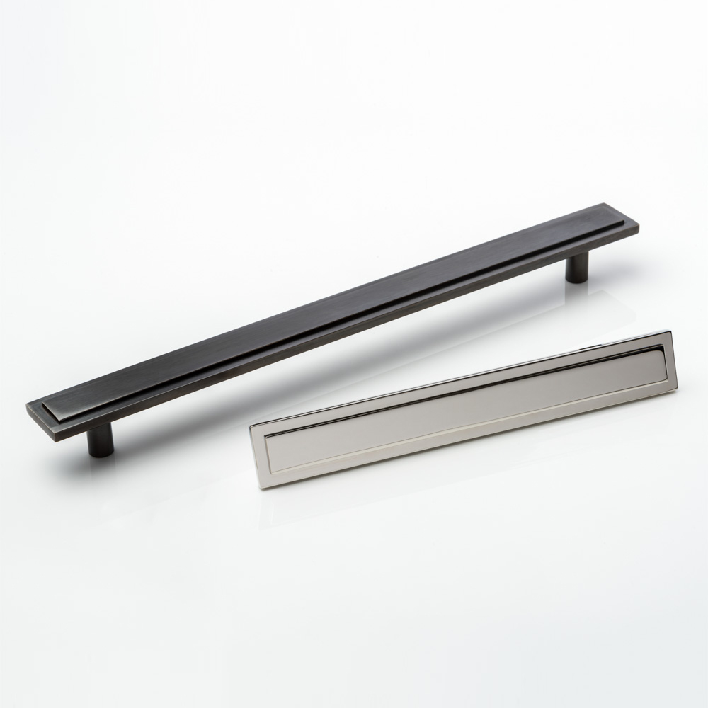 Harrison solid brass cabinet handle