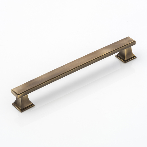 Arlington solid brass cabinet handle 