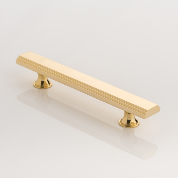 Dewhurst II solid brass cabinet handle