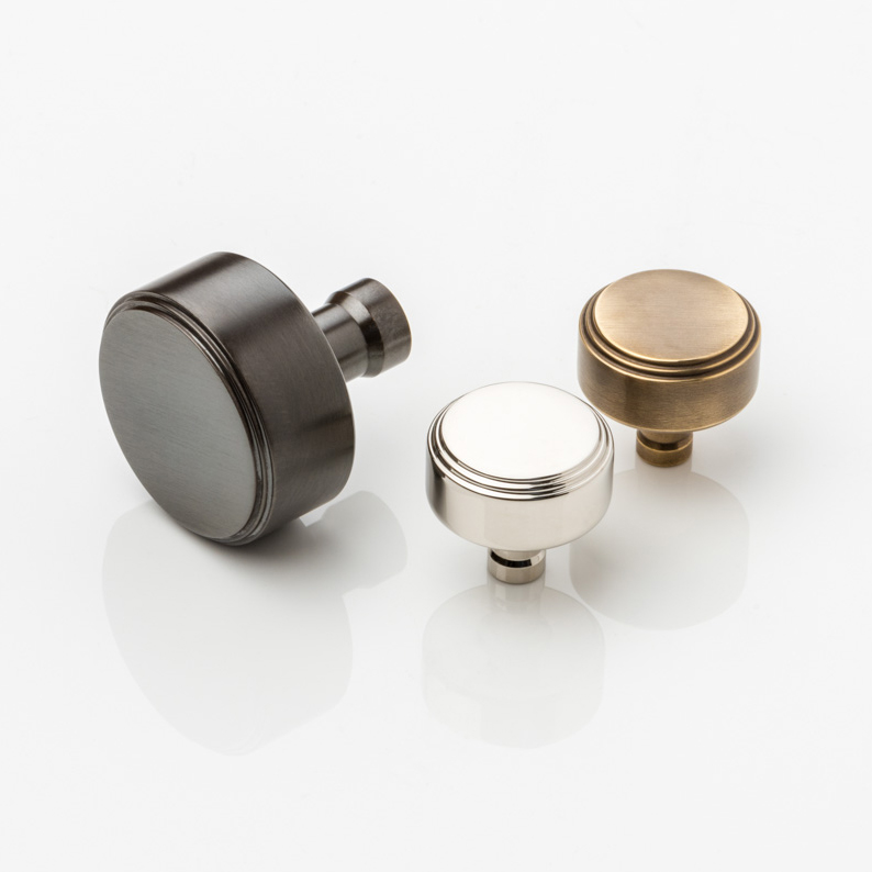 Bartlett solid brass cabinet pull