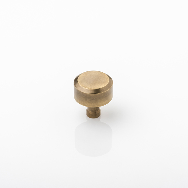 Archibald solid brass cabinet pull 