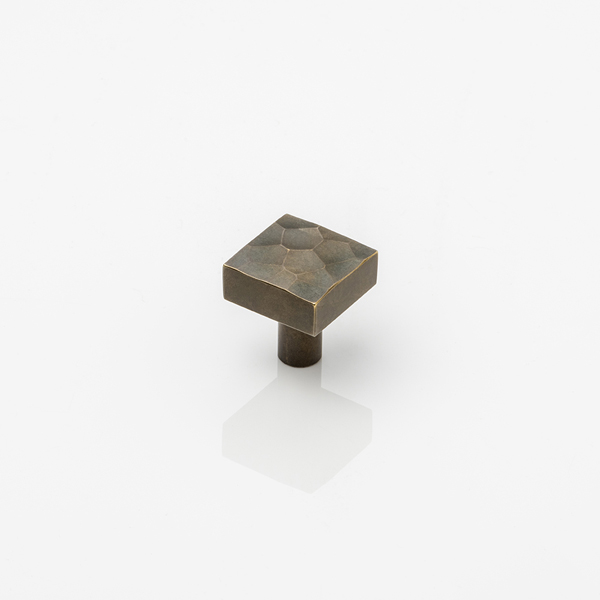 Hammered cabinet pull