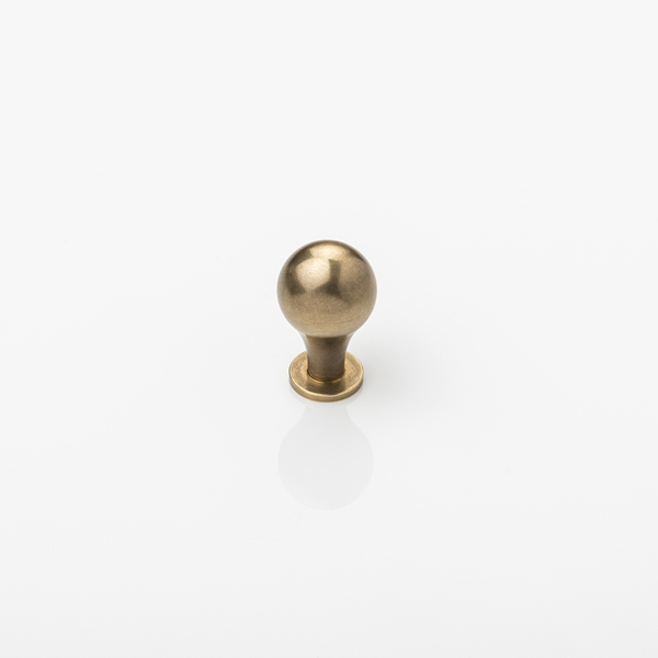 Roland solid brass cabinet pull 
