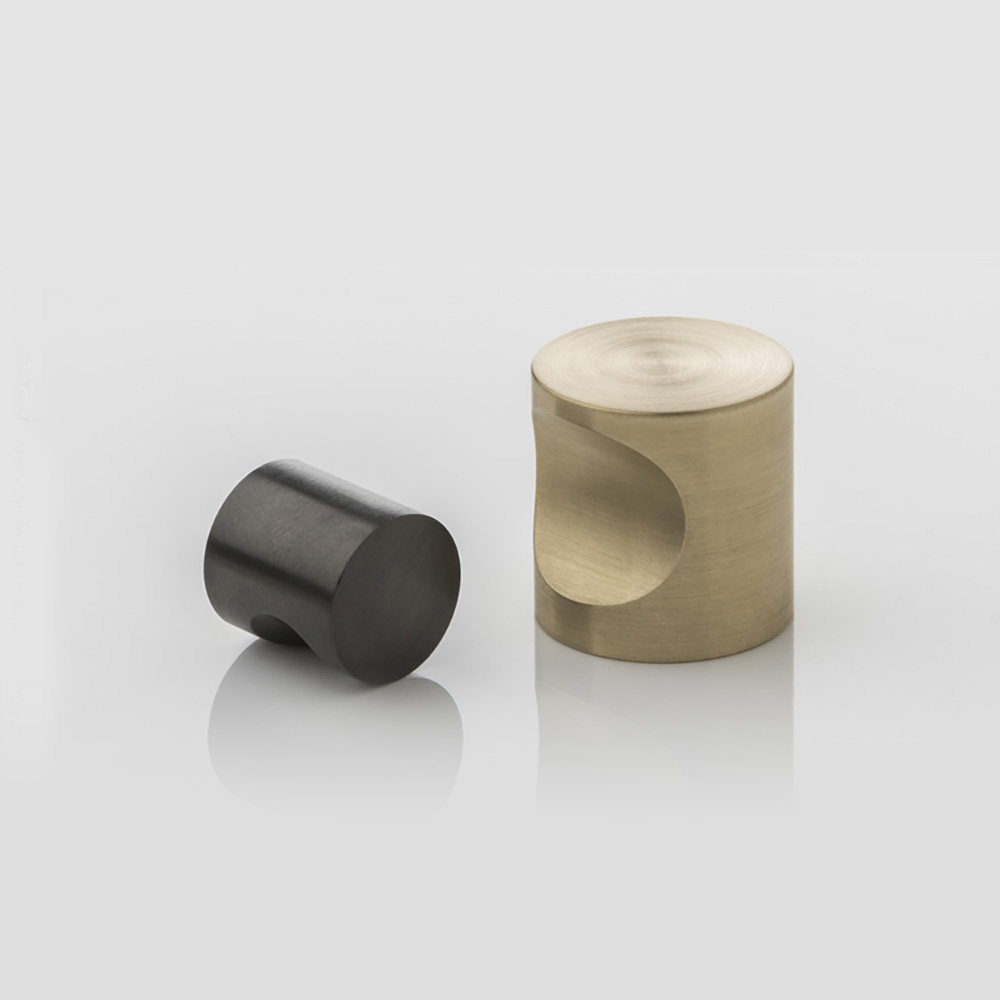 Arnold solid brass cabinet pull 