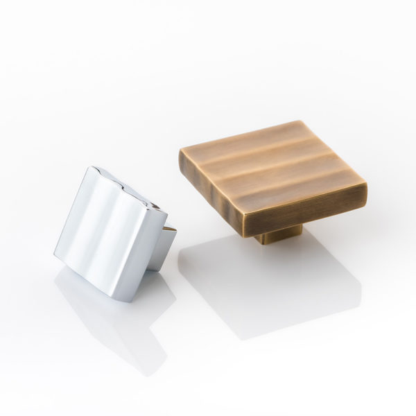 Harlyn solid brass cabinet pull