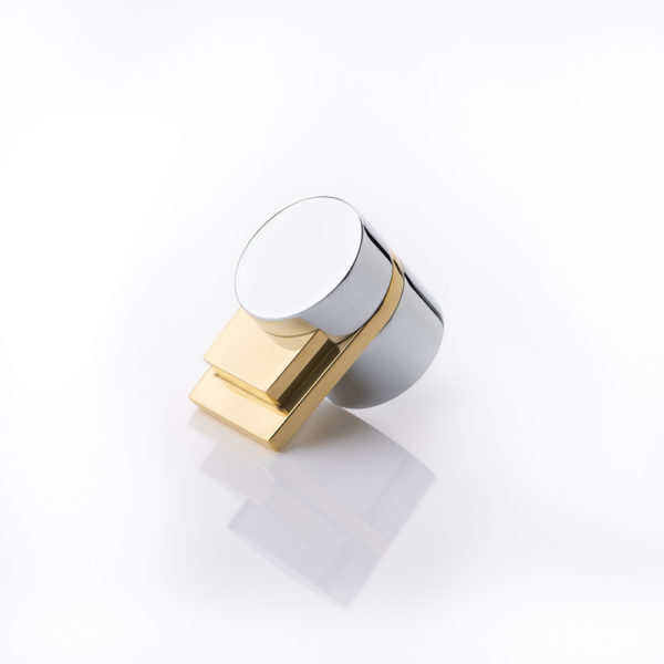 Scala solid brass cabinet pull