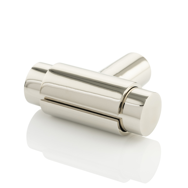 KH Clasp solid brass T-bar cabinet pull