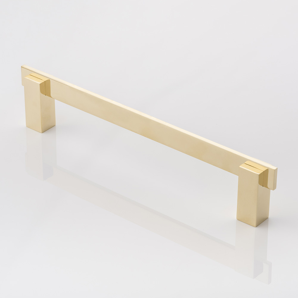 Holmes solid brass door pull