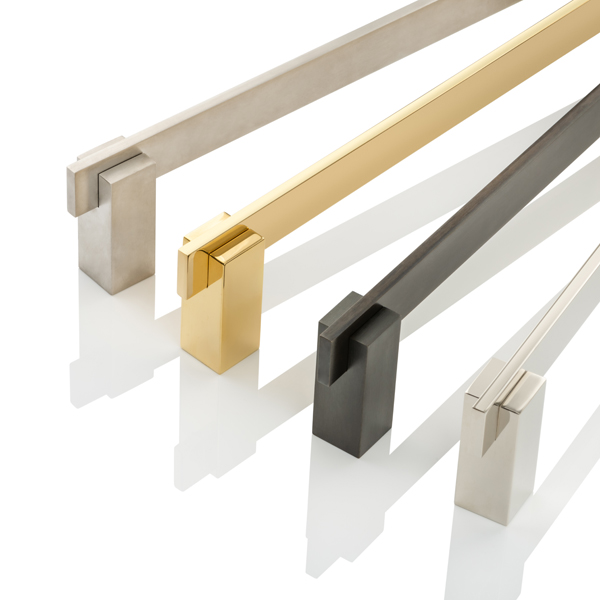 Holmes solid brass door pull