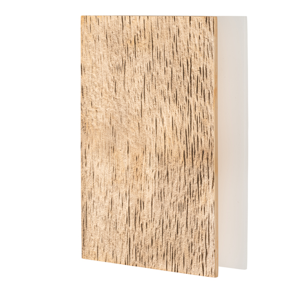 Molten texture solid bronze door pull