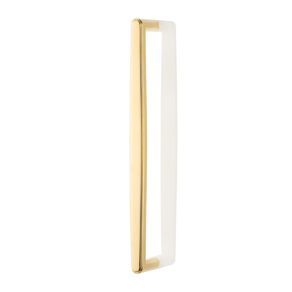 Alexander solid brass door pull