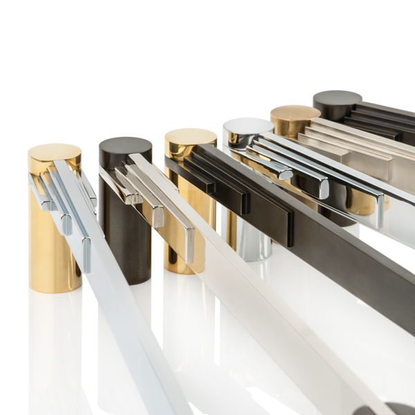 Scala solid brass door pull