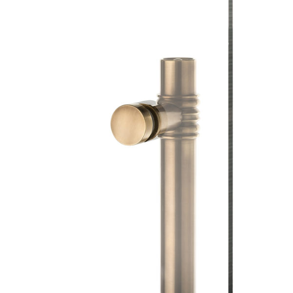 Remmington II solid brass door pull