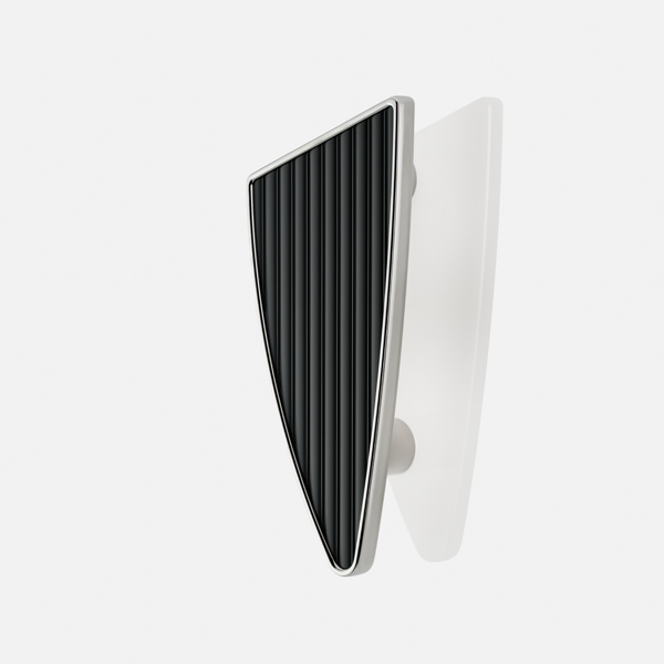 Mount solid brass door pull