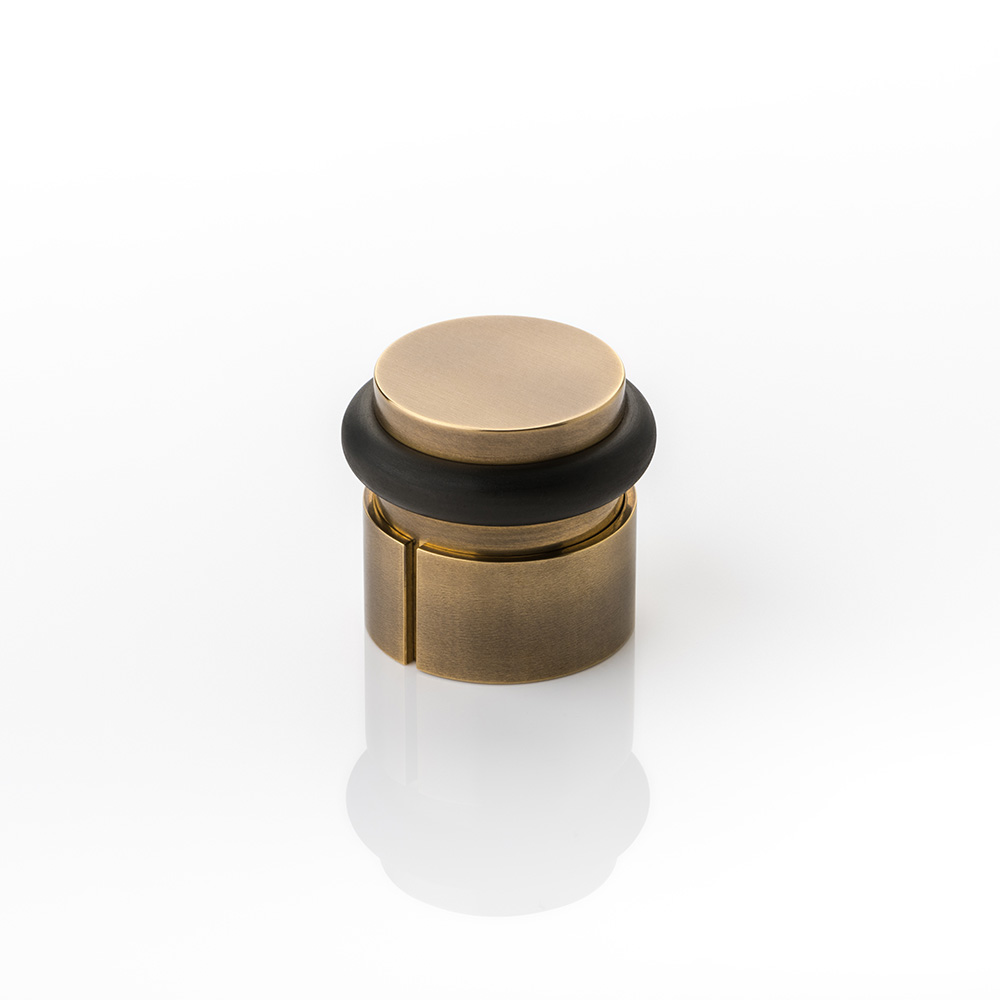 KH Clasp solid brass door stop