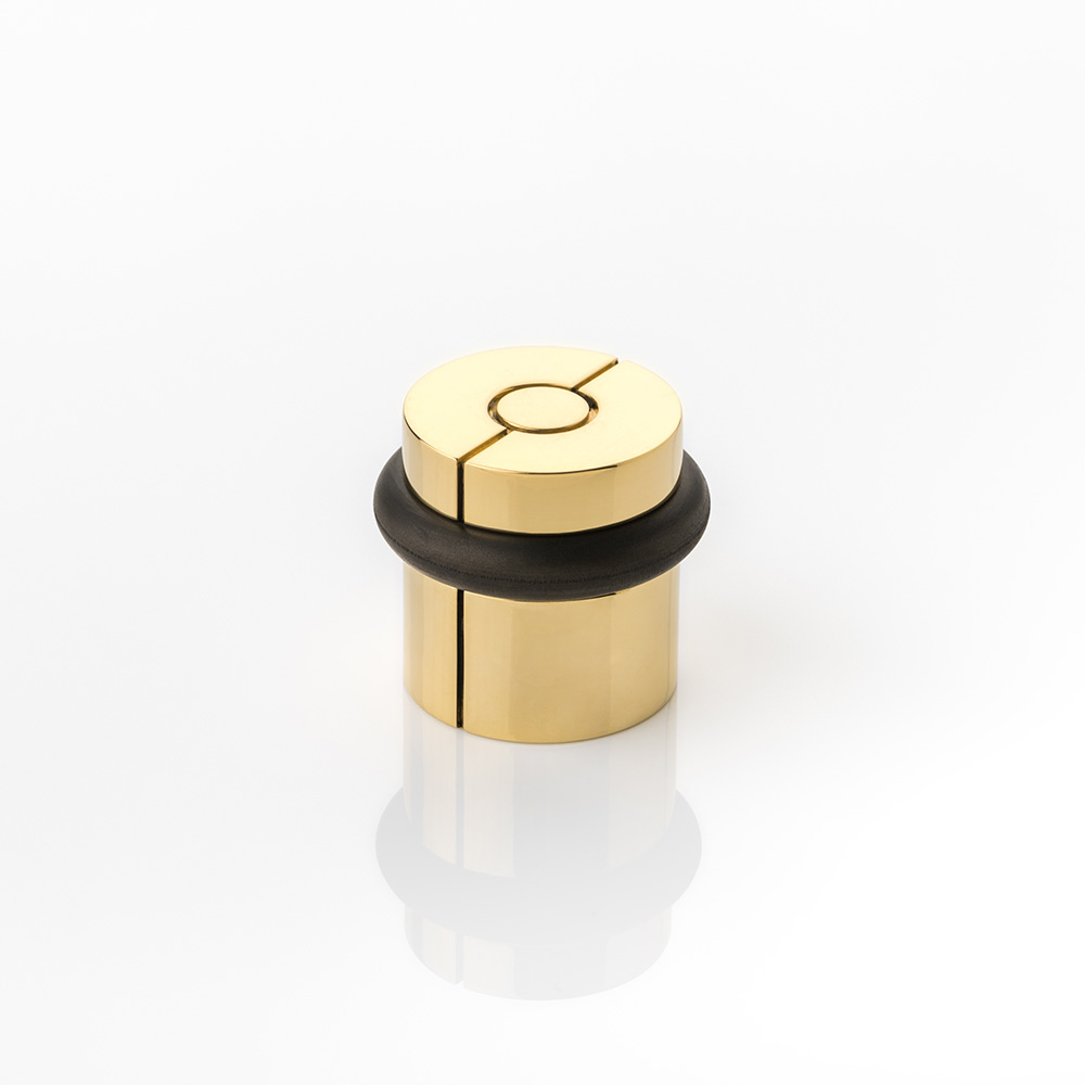 KH Dot solid brass door stop