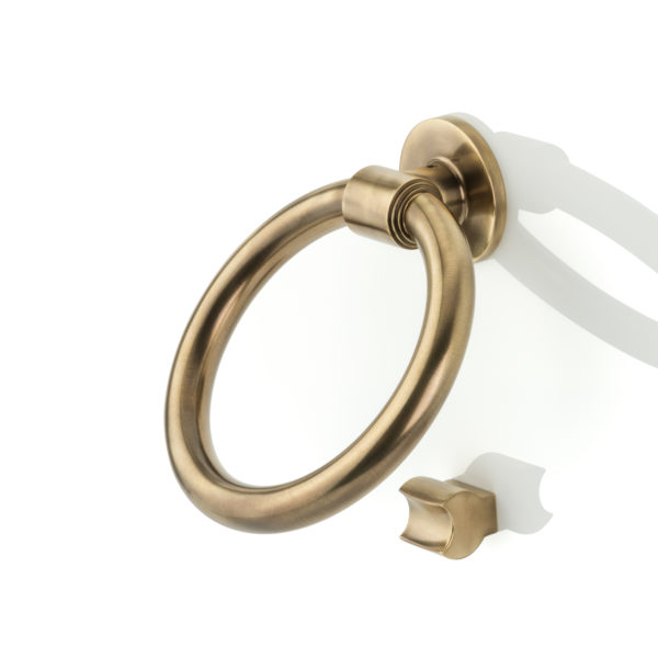 Bartlett solid brass entrance door knocker