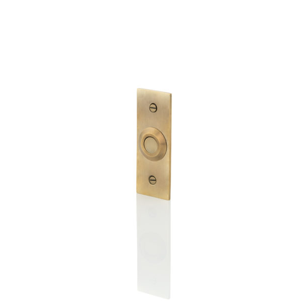 Solid brass architrave door bell