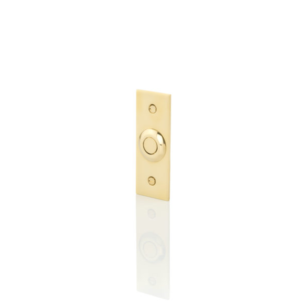 Solid brass architrave door bell