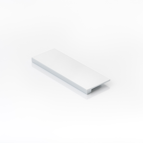 Cube solid brass medium edge pull with concealed fixing