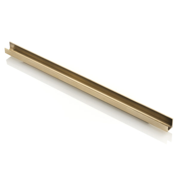 Alesca solid brass edge pull