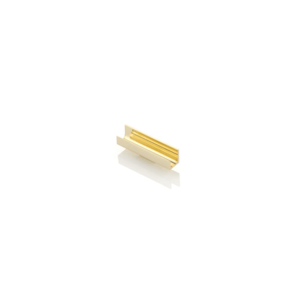 Alesca solid brass edge pull
